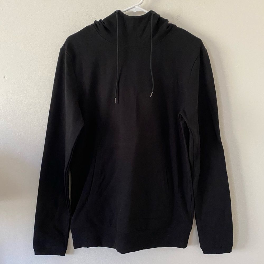 Mossimo Hooded Sweatshirt Black Size S